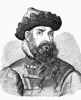 Johannes Gutenberg Circa 1398 To 1468 From A 16Th Century Engraving Johannes Gutenberg Circa 1398 To 1468 From A 16Th Century Engraving