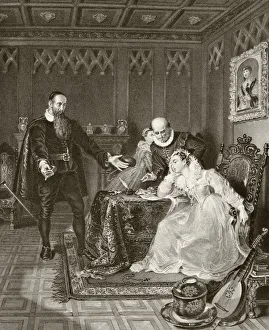 John Knox Admonishing Mary Queen Of Scots 24 June 1563 About Her Planned Marriage To Don Carlos The Son Of Phillip Ii John Knox Admonishing Mary Queen Of Scots 24 June 1563 About Her Planned Marriage To Don Carlos The Son Of Phillip Ii