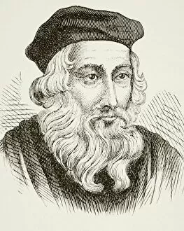 John Wycliffe Circa 1325 To 1384. English Theologian, Reformist And Translator From The National And Domestic History