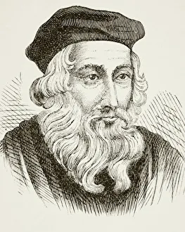 John Wycliffe Circa 1325 To 1384. English Theologian, Reformist And Translator From John Wycliffe Circa 1325 To 1384. English Theologian, Reformist And Translator From