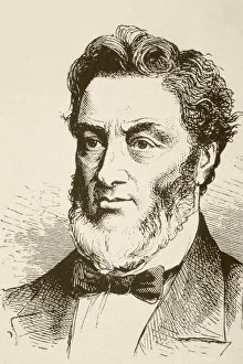 Jules Claude Gabriel Favre, 1809 To 1880. French Statesman. From A 19Th Century Illustration Jules Claude Gabriel Favre, 1809 To 1880. French Statesman. From A 19Th Century Illustration