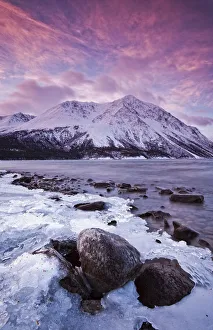 Kathleen Lake At Sunrise, Kluane National Park, Yukon Kathleen Lake At Sunrise, Kluane National Park, Yukon
