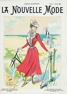 La Nouvelle Mode Print, June 10, 1900. Art Prints, Posters