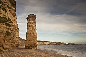 A Large Rock Formation On The Shore Along The Coast; South Shields, Tyne And Wear A Large Rock Formation On The Shore Along The Coast; South Shields, Tyne And Wear