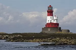 Images Dated 15th July 2007: A Lighthouse On A Shoreline