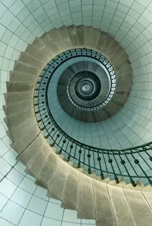 Images Dated 6th September 2007: Looking Up The Spiral Staircase Of The Lighthouse