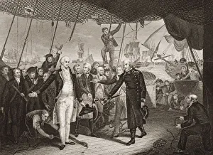 Lord Viscount Duncan's Victory.(Admiral De Winter Resigning His Sword On Board The Venerable, October 11) Lord Viscount Duncan's Victory.(Admiral De Winter Resigning His Sword On Board The Venerable, October 11)