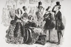Major Bagstock Is Delighted To Have That Opportunity. Illustration From The Charles Dickens Novel Dombey And Son By H.K Major Bagstock Is Delighted To Have That Opportunity. Illustration From The Charles Dickens Novel Dombey And Son By H.K