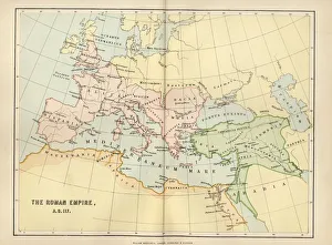 Map Of The Roman Empire In Ad 117 From The National Encyclopaedia Published By William Mackenzie London Late 19Th Map Of The Roman Empire In Ad 117 From The National Encyclopaedia Published By William Mackenzie London Late 19Th
