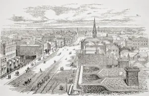 Melbourne Australia From The Gallery Of Geography Published London Circa 1872 Melbourne Australia From The Gallery Of Geography Published London Circa 1872
