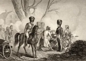 Napoleon At Montereau, 18 February 1814. Napoleon Bonaparte, 1769-1821 Napoleon At Montereau, 18 February 1814. Napoleon Bonaparte, 1769-1821