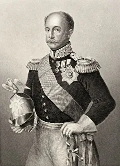 Nicholas I, 1796-1855 Emperor Of Russia 1816-1855. 19Th Century Print Drawn And Engraved By D.J.Pound Nicholas I, 1796-1855 Emperor Of Russia 1816-1855. 19Th Century Print Drawn And Engraved By D.J.Pound