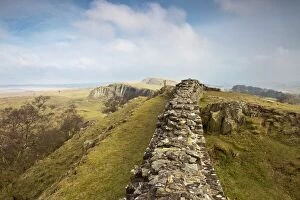 British Isles Gallery: Northumberland, England; Hadrians Wall