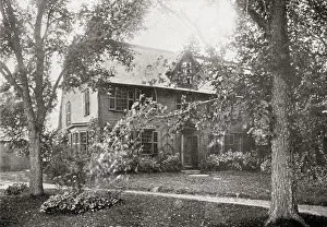 The Old Manse, Concord, Massachusetts, United States of America, home of Nathaniel Hawthorne, born Nathaniel Hathorne The Old Manse, Concord, Massachusetts, United States of America, home of Nathaniel Hawthorne, born Nathaniel Hathorne
