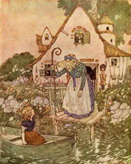 Then An Old, Old Woman Came Out Of The House; She Was Leaning On A Big, Hooked Stick, And She Wore A Big Sunhat Then An Old, Old Woman Came Out Of The House; She Was Leaning On A Big, Hooked Stick, And She Wore A Big Sunhat