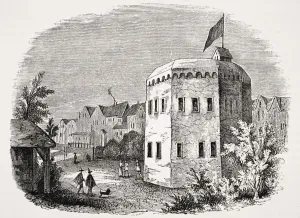 The Paris Garden Theatre Southwark London England From Old England's Worthies By Lord Brougham And Others Published The Paris Garden Theatre Southwark London England From Old England's Worthies By Lord Brougham And Others Published