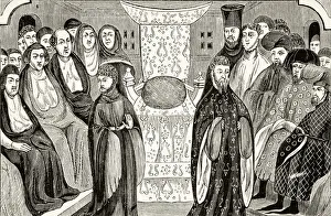 Parliament Deposing King Richard Ii 1399 From The National And Domestic History Of Parliament Deposing King Richard Ii 1399 From The National And Domestic History Of