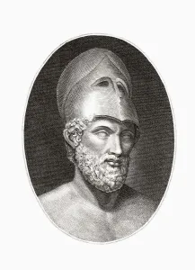 Pericles, c. 495 - 429 BC. Greek statesman, orator and general of Athens during the Golden Age Pericles, c. 495 - 429 BC. Greek statesman, orator and general of Athens during the Golden Age