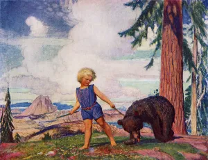Peter Scott. From The Picture By George Spencer Watson From The Book Princess Marie-JosA©'s Children' Peter Scott. From The Picture By George Spencer Watson From The Book Princess Marie-JosA©'s Children'
