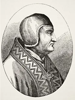 Pope Clement Iv 1195 To 1268 Born Gui Faucoi Le Gros From Science And Literature Pope Clement Iv 1195 To 1268 Born Gui Faucoi Le Gros From Science And Literature