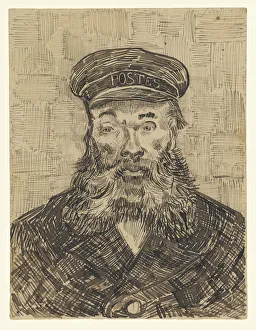 Portrait of Joseph Roulin by Vincent van Gogh. Vincent van Gogh, 1853 - 1890, Dutch Post-Impressionist artist Portrait of Joseph Roulin by Vincent van Gogh. Vincent van Gogh, 1853 - 1890, Dutch Post-Impressionist artist