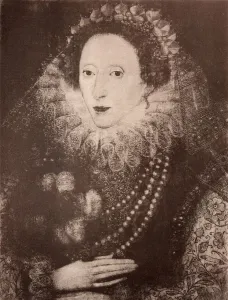 Queen Elizabeth I Of England, 1533-1603. After A Painting In The Royal Collection Attributed Only To British School Queen Elizabeth I Of England, 1533-1603. After A Painting In The Royal Collection Attributed Only To British School