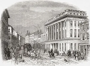 Pilgrim Street Gallery: The Royal Arcade, Pilgrim Street, Newcastle-upon-Tyne, England, seen here in the 19th century