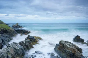 Rugged Coastline of Tolsta Head, Isle of Lewis, Scotland Rugged Coastline of Tolsta Head, Isle of Lewis, Scotland