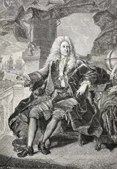 Images Dated 25th September 2010: Samuel Bernard, 1651-1739, Count Of Coubert. French Financier