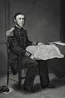 Images Dated 6th February 2006: Samuel Francis Dupont Or Du Pont 1803 1865. American Admiral On Union Side During Civil War
