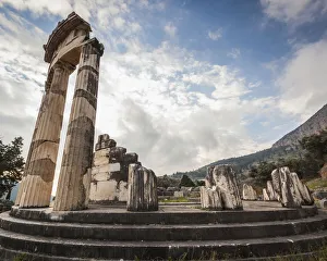 <b class=qtipBold><figcaption>Sanctuary Of Athena; Delphi, Greece</figcaption></b><br><em>© Design Pics / Reynold Mainse</em> Sanctuary Of Athena; Delphi, Greece