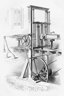 Sawmill. From Cyclopaedia Of Useful Arts And Manufactures By Charles Tomlinson Sawmill. From Cyclopaedia Of Useful Arts And Manufactures By Charles Tomlinson