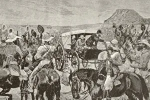 Sir Johannes Henricus Brand 1823 To 1888, President Of The Orange Free State During The First Boer War, Announces Peace Sir Johannes Henricus Brand 1823 To 1888, President Of The Orange Free State During The First Boer War, Announces Peace