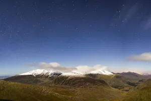 Snow-capped MacGillycuddy's Reeks, Kerry, Ireland Snow-capped MacGillycuddy's Reeks, Kerry, Ireland