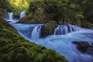 Spirit Falls; Washington, United States Of America Spirit Falls; Washington, United States Of America