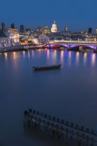 St. Paul's Cathedral And Blackfriars; London, England St. Paul's Cathedral And Blackfriars; London, England