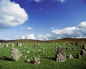Stone Circles On A Landscape, Beaghmore Stone Circles, Cookstown, County Tyrone, Northern Ireland Stone Circles On A Landscape, Beaghmore Stone Circles, Cookstown, County Tyrone, Northern Ireland