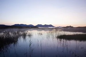 Sunrise Over Bog Lake; Clifden, County Galway, Ireland Sunrise Over Bog Lake; Clifden, County Galway, Ireland