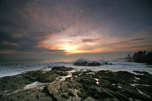 Images Dated 22nd February 2008: Sunset Over Botany Bay, British Columbia