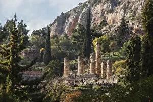 Apollo Collection: Temple Of Apollo; Delphi, Greece