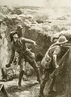 Images Dated 1st November 2005: Territorial Heroism On The Krithia Lines, August 8-9, 1915: How Lieutenant Forshaw Of The 9Th