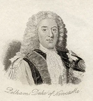 Thomas Pelham Holles 1St Duke Of Newcastle Upon Tyne And Newcastle Under Lyne 1693 - 1768 British Whig Statesman From Thomas Pelham Holles 1St Duke Of Newcastle Upon Tyne And Newcastle Under Lyne 1693 - 1768 British Whig Statesman From