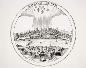 View Of Cologne In 16Th Century From Copper Engraving In P. BertiusAŽS Theatrum Geographicum View Of Cologne In 16Th Century From Copper Engraving In P. BertiusAŽS Theatrum Geographicum