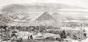 Images Dated 8th May 2011: View Of San Francisco And Its Bay In The 1850 s. From L univers Illustre, Published Paris 1858