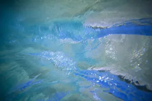 View Of Wave From Underwater, Blue Green And Turquoise B1471 View Of Wave From Underwater, Blue Green And Turquoise B1471