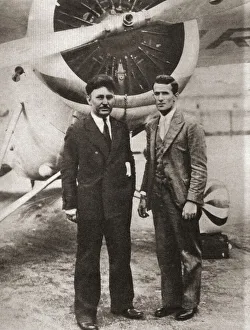 Wiley Post, left and Harold Gatty, seen here in 1931. Wiley Hardeman Post, 1898 - 1935 Wiley Post, left and Harold Gatty, seen here in 1931. Wiley Hardeman Post, 1898 - 1935