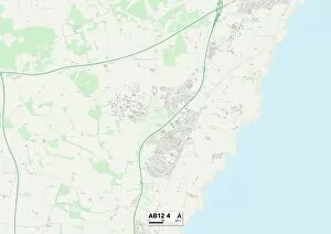 Aberdeen AB12 4 Map