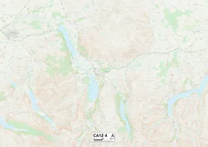 Allerdale Gallery: Allerdale CA12 4 Map