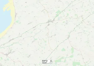 Allerdale Gallery: Allerdale CA7 2 Map