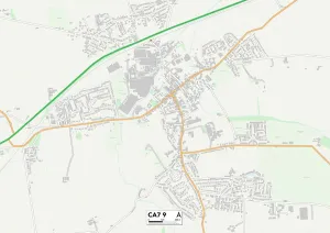 Allerdale Gallery: Allerdale CA7 9 Map